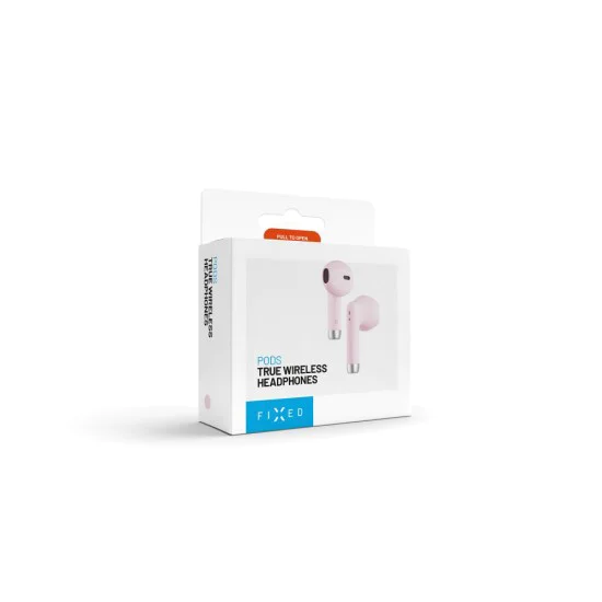 Bluetooth слушалки V5.3 с TWS - фиксирани (FIXPDS-PI) - розови