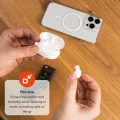 Bluetooth слушалки V5.3 с TWS - фиксирани (FIXBDS-WH) - бели