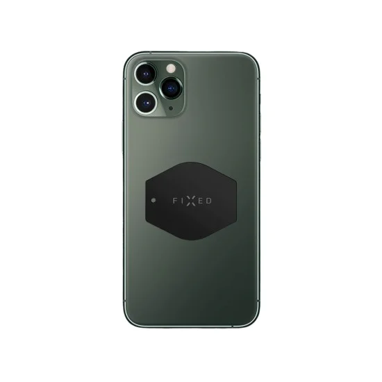 Метални пластини за магнитна магнитна стойка - фиксирани (FIXIC-PL-BK) - черни