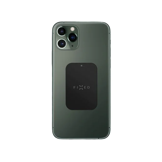 Метални пластини за магнитна магнитна стойка - фиксирани (FIXIC-PL-BK) - черни