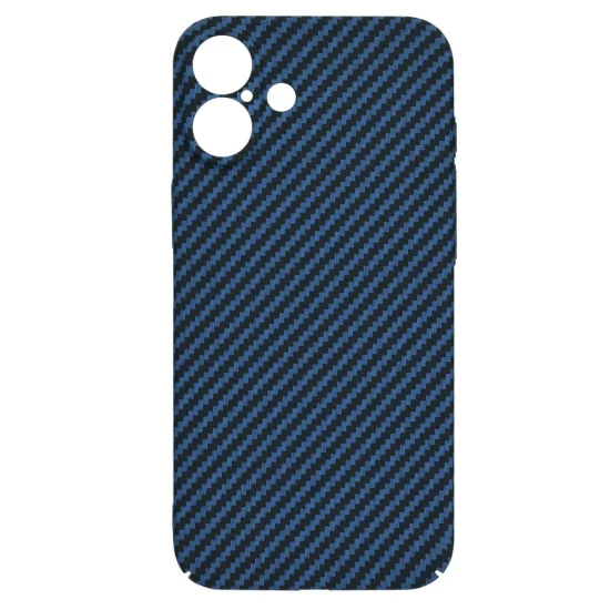Калъф за iPhone 16 Plus - Carbonite FiberShell - Cyan