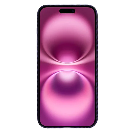 Калъф за iPhone 16 Plus - Carbonite FiberShell - Лилав