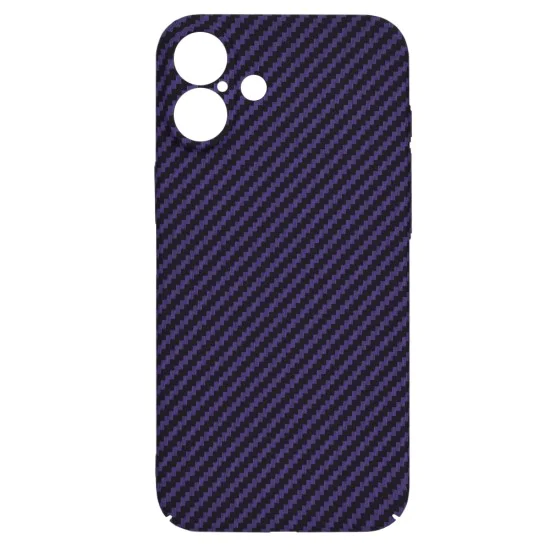 Калъф за iPhone 16 Plus - Carbonite FiberShell - Лилав