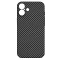 Калъф за iPhone 16 Plus - Carbonite FiberShell - Черен