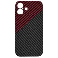 Калъф за iPhone 16 Plus - Carbonite FiberShell - Red Vortex