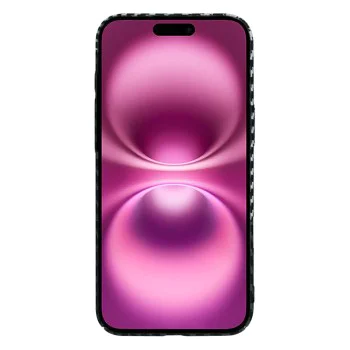 Калъф за iPhone 16 Plus - Carbonite FiberShell - Stealth Gray