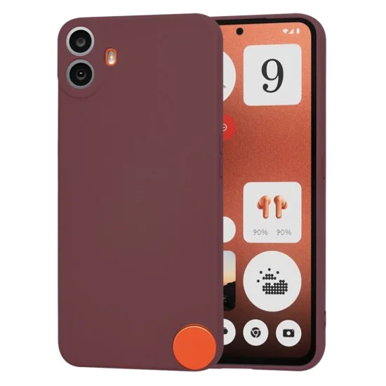 Калъф за Nothing CMF Phone 1 - SoftFlex - Plum Red