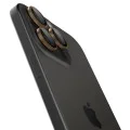 Протектор за камера за iPhone 16 Pro (комплект 2) - Spigen Glas.tR Optik EZ Fit Pro - Desert Titanium