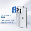 Протектор за iPhone 16 / iPhone 16 Plus - Lito S+ Camera Glass Protector - Черен