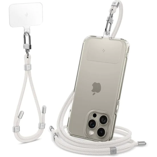 Snur за смартфон, 220 - 790mm - Spigen - Pearl White