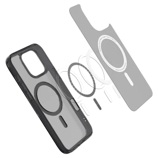 Калъф за iPhone 16 Pro Max - Spigen - Ultra Hybrid T MagSafe - Frost Black