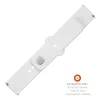 Каишка за Huawei Watch GT 2 (46 мм)/GT 2 Pro/GT 3 Pro (46 мм)/Ultimate, Xiaomi Watch S1 - Комплект фиксирани спортни каишки - Бял