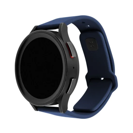 Каишка за Huawei Watch GT 2 (46 мм)/GT 2 Pro/GT 3 Pro (46 мм)/Ultimate, Xiaomi Watch S1 - фиксиран комплект спортни каишки - син