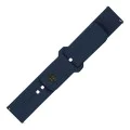 Каишка за Huawei Watch GT 2 (46 мм)/GT 2 Pro/GT 3 Pro (46 мм)/Ultimate, Xiaomi Watch S1 - фиксиран комплект спортни каишки - син