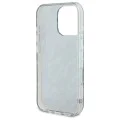 Калъф за IPhone 16 Pro Max - твърд калъф Karl Lagerfeld (KLHCP16XHZBZPKCCU) - лилава зебра с кабел