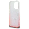 Калъф за iPhone 16 Pro - Guess IML Glitter Glitter Gradient MagSafe (GUHMP16LHGRHGRCELP) - Розов