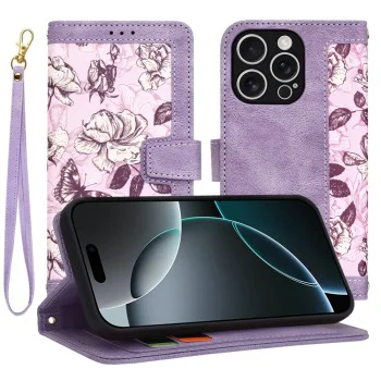 Калъф за iPhone 16 Pro - FlipCraft - Mysterious Purple