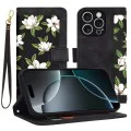 Калъф за iPhone 16 Pro - FlipCraft - Flowers of the Dawn