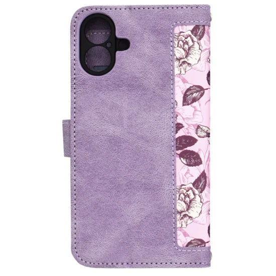 Калъф за iPhone 16 Plus - FlipCraft - Mysterious Purple