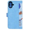 Калъф за iPhone 16 Plus - FlipCraft - Vibrant Blue