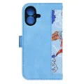 Калъф за iPhone 16 - FlipCraft - Vibrant Blue