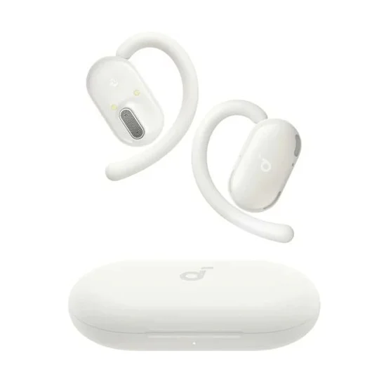 Bluetooth безжични спортни слушалки - Anker SoundCore V20i - бели