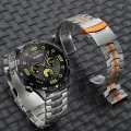 Каишка за Huawei Watch GT 2 (46 мм)/GT 2 Pro/GT 3 Pro (46 мм)/Ultimate, Xiaomi Watch S1 - Каишка за часовник (W063) - Сребрист