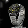 Каишка за Huawei Watch GT 2 (46 мм)/GT 2 Pro/GT 3 Pro (46 мм)/Ultimate, Xiaomi Watch S1 - Каишка за часовник (W063) - Сребрист