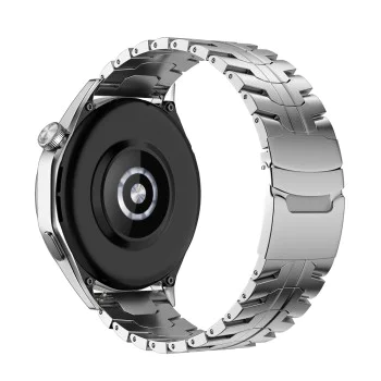 Каишка за Huawei Watch GT 2 (46 мм)/GT 2 Pro/GT 3 Pro (46 мм)/Ultimate, Xiaomi Watch S1 - Каишка за часовник (W063) - Сребрист
