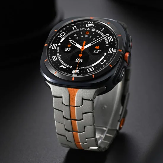 Каишка за Samsung Galaxy Watch Ultra 47mm - Каишка за часовник (W063) - Сребрист