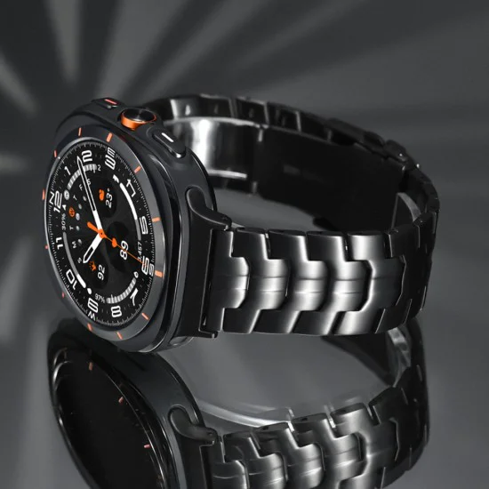Каишка за Samsung Galaxy Watch Ultra 47mm - Каишка за часовник (W063) - Черна