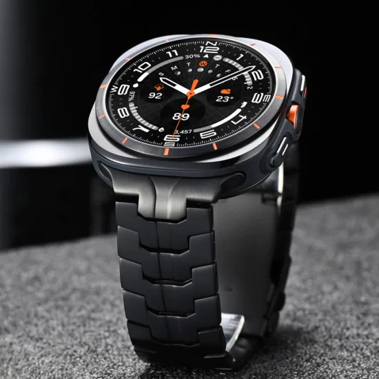 Каишка за Samsung Galaxy Watch Ultra 47mm - Каишка за часовник (W063) - Черна