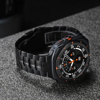 Каишка за Samsung Galaxy Watch Ultra 47mm - Каишка за часовник (W063) - Черна