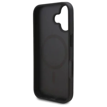 Калъф за IPhone 16 - Karl Lagerfeld Leather MagSafe (KLHMP16SPKHPORPK) - Hot Stamp