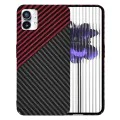 Калъф за телефон (1) - Carbonite FiberShell - Red Vortex