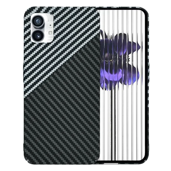 Калъф за телефон Nothing (1) - Carbonite FiberShell - Stealth Grey