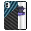 Калъф за телефон Nothing (1) - Carbonite FiberShell - Blue Pulse
