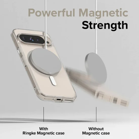 Калъф за Google Pixel 9 Pro XL - Ringke Fusion MagSafe - Прозрачен
