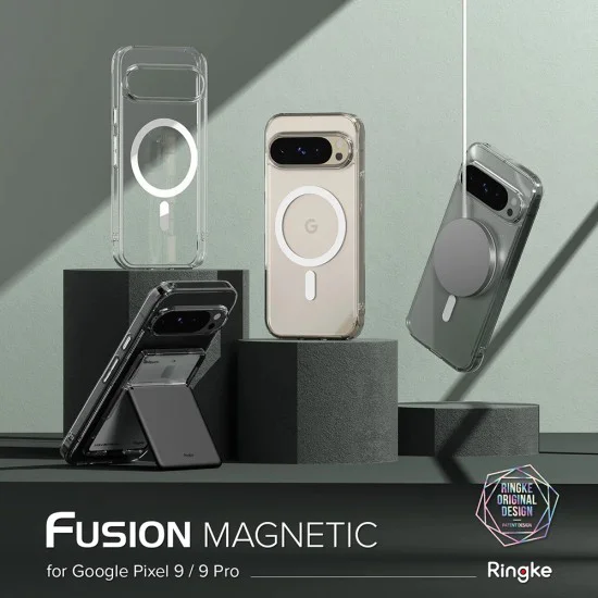 Калъф за Google Pixel 9 Pro XL - Ringke Fusion MagSafe - Прозрачен