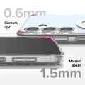 Калъф за Samsung Galaxy S24 FE - Ringke Fusion MagSafe - Прозрачен