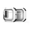 Калъф за Apple AirPods 4 - Dux Ducis PECN Series - Бял / Черен