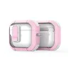 Калъф за Apple AirPods 4 - Dux Ducis PECN Series - Розов / Бял