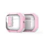 Калъф за Apple AirPods 4 - Dux Ducis PECN Series - Розов / Бял