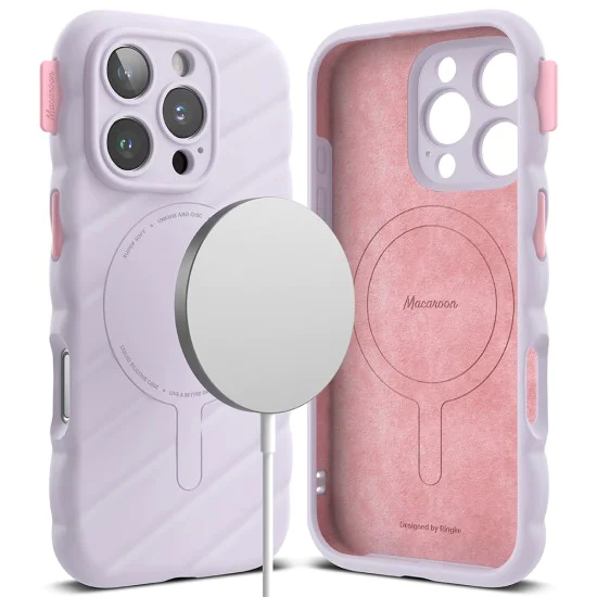 Калъф за iPhone 16 Pro - Ringke - Macaron - MagSafe - Розов