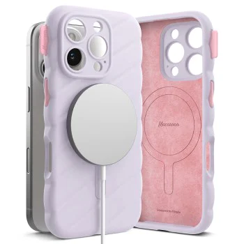 Калъф за iPhone 16 Pro - Ringke - Macaron - MagSafe - Розов