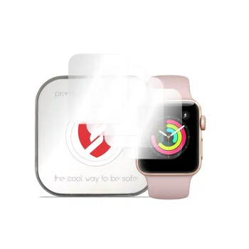 Протектор - самолекуващ [4 броя] за Apple Watch 1 / 2 / 3 (38 mm) - Smart Protection Classic - Clear