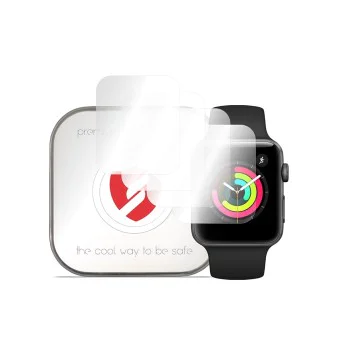 Протектор - самолекуващ [4 броя] за Apple Watch 1 / 2 / 3 (42 mm) - Smart Protection Classic - Clear