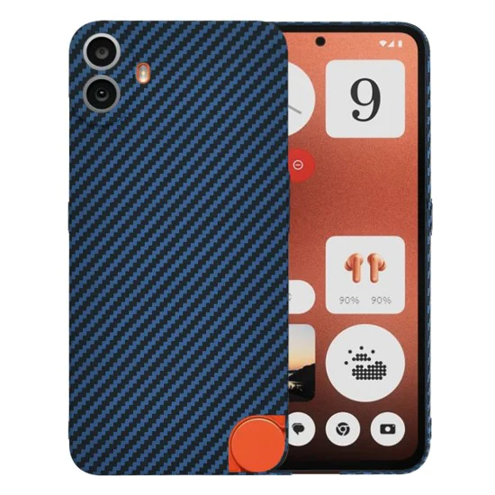 Калъф за Nothing CMF Phone 1 - Carbonite FiberShell - Cyan