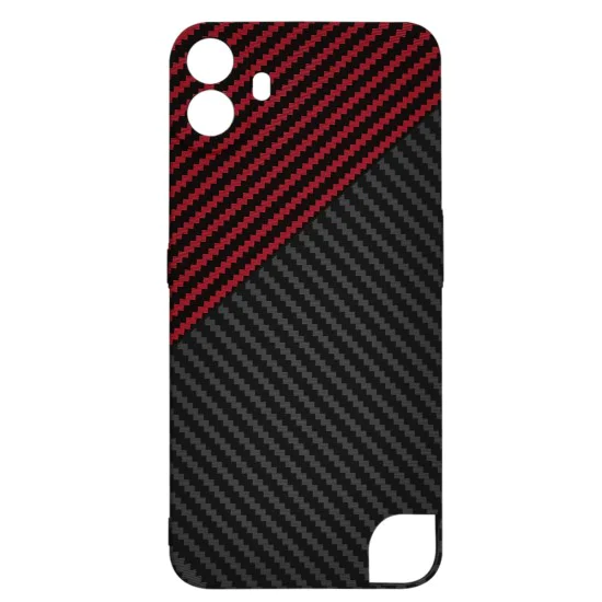 Калъф за Nothing CMF Phone 1 - Carbonite FiberShell - Red Vortex