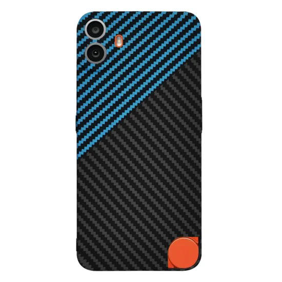 Калъф за Nothing CMF Phone 1 - Carbonite FiberShell - Blue Pulse